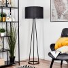 Flemming floor lamp black, 1-light source