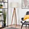 Flemming floor lamp Ecru, black, 1-light source
