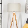 Flemming floor lamp Ecru, black, 1-light source