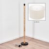 Flemming floor lamp Ecru, black, 1-light source