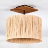 Granja ceiling light Ecru, black, 1-light source