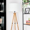 Flemming floor lamp Dark wood, black, 1-light source