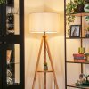 Flemming floor lamp Ecru, black, 1-light source