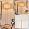 Flemming floor lamp Ecru, 1-light source