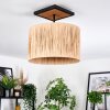 Granja ceiling light Ecru, black, 1-light source