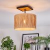 Granja ceiling light Ecru, black, 1-light source