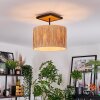 Granja ceiling light Ecru, black, 1-light source