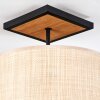Sabadim ceiling light Ecru, black, 1-light source