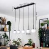 Gastor hanging light, globe light, pendant light white, 5-light sources