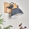 Orny Wall Light Light wood, 1-light source