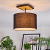 Bassagoda ceiling light Ecru, black, 1-light source