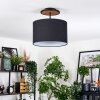 Bassagoda ceiling light Ecru, black, 1-light source