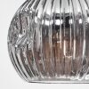 Ripoll ceiling light, globe light Smoke-coloured, 10-light sources