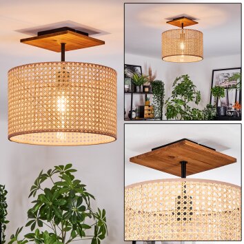 Barcos ceiling light Ecru, black, 1-light source