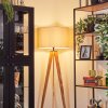 Flemming floor lamp Ecru, black, 1-light source