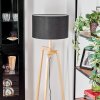 Flemming floor lamp Ecru, black, 1-light source