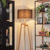 Flemming floor lamp Ecru, black, 1-light source