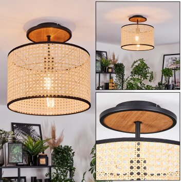 Ramila ceiling light Ecru, black, 1-light source