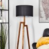 Flemming floor lamp Ecru, black, 1-light source