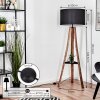 Flemming floor lamp Ecru, black, 1-light source