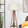 Flemming floor lamp Ecru, black, 1-light source