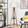 Flemming floor lamp Ecru, black, 1-light source