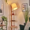 Venor floor lamp brown, Ecru, black, 1-light source