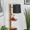 Venor floor lamp dark brown, Ecru, black, 1-light source