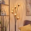 Koyoto floor lamp 40 cm Amber, clear, 6-light sources