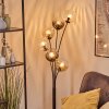 Koyoto floor lamp 40 cm Amber, clear, Smoke-coloured, 6-light sources