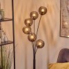 Koyoto floor lamp 40 cm Smoke-coloured, 6-light sources