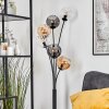 Koyoto floor lamp 40 cm Amber, clear, Smoke-coloured, 6-light sources