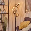 Koyoto floor lamp 40 cm Amber, clear, Smoke-coloured, 6-light sources