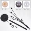 Koyoto floor lamp 40 cm Amber, clear, Smoke-coloured, 6-light sources