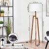 Flemming floor lamp Ecru, black, 1-light source