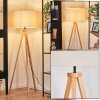Flemming floor lamp Ecru, black, 1-light source