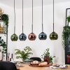 Koyoto hanging light, globe light, pendant light Ecru, black, 5-light sources