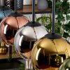 Koyoto hanging light, globe light, pendant light Ecru, black, 5-light sources