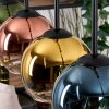 Koyoto hanging light, globe light, pendant light Ecru, black, 5-light sources