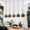 Koyoto hanging light, globe light, pendant light Ecru, black, 5-light sources
