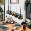 Koyoto hanging light, globe light, pendant light Ecru, black, 5-light sources