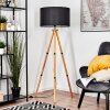 Flemming floor lamp Ecru, black, 1-light source