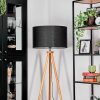Flemming floor lamp Ecru, black, 1-light source