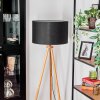 Flemming floor lamp Ecru, black, 1-light source