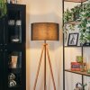Flemming floor lamp Ecru, black, 1-light source