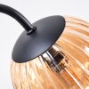 Chehalis ceiling light, globe light Amber, Smoke-coloured, 6-light sources