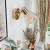 Saire wall light, wall spotlight chrome, brass, 1-light source