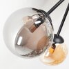 Chehalis ceiling light, globe light 20 cm Amber, Smoke-coloured, 6-light sources