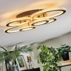 Ronak ceiling light LED black, 1-light source, Remote control