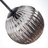 Chehalis ceiling light, globe light Smoke-coloured, 5-light sources